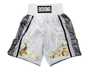 Designa egna Boxningsshorts Boxning Shorts : KNBSH-030-Vit